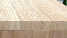 Bamboo laminated solid wood